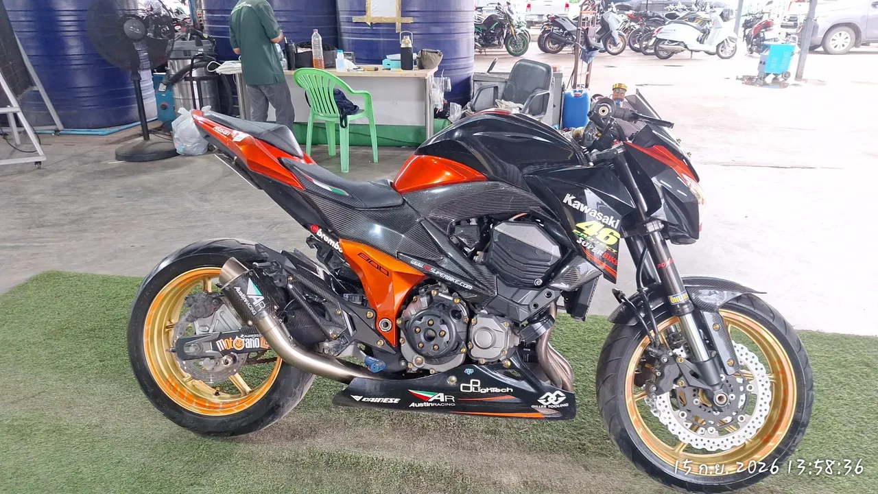 2014 Kawasaki Z800 – 4