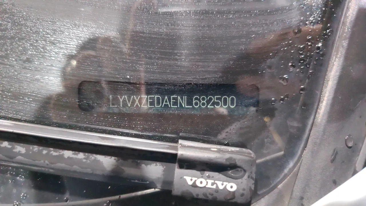 2021 Volvo XC40 Recharge – Chassis number