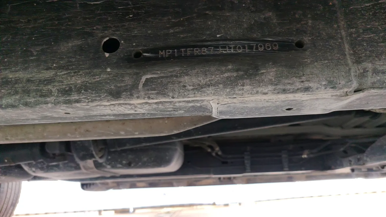 2018 Isuzu D-Max – Chassis number