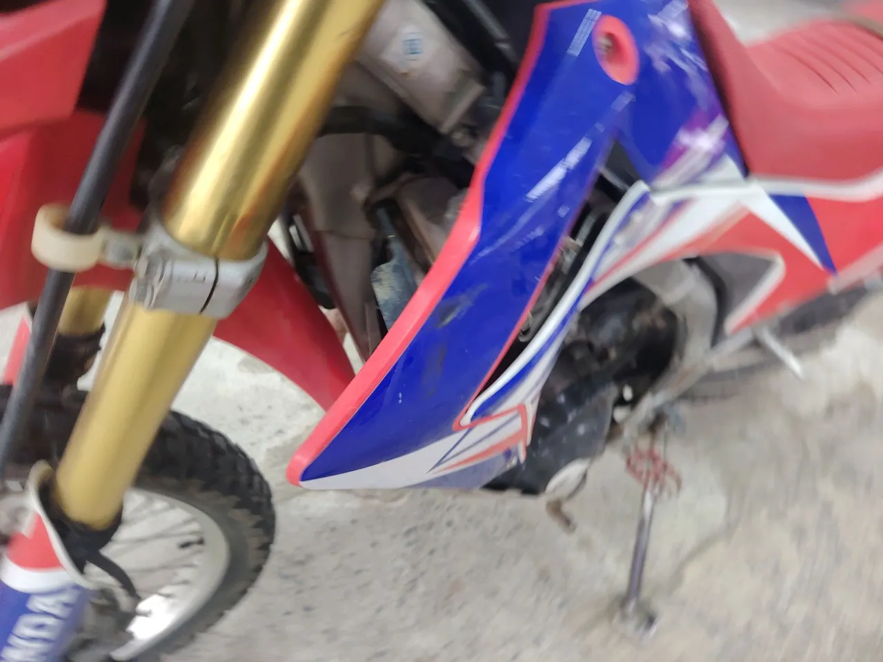 2014 Honda CRF250L – Damage