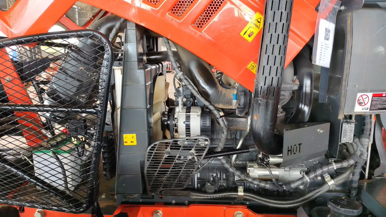 2023 Kubota M9808 – Engine