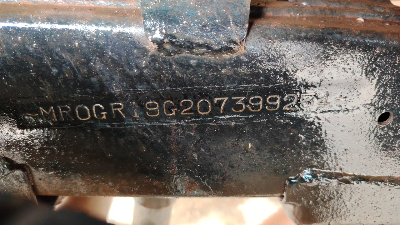 2012 Toyota Hilux Vigo – Chassis number