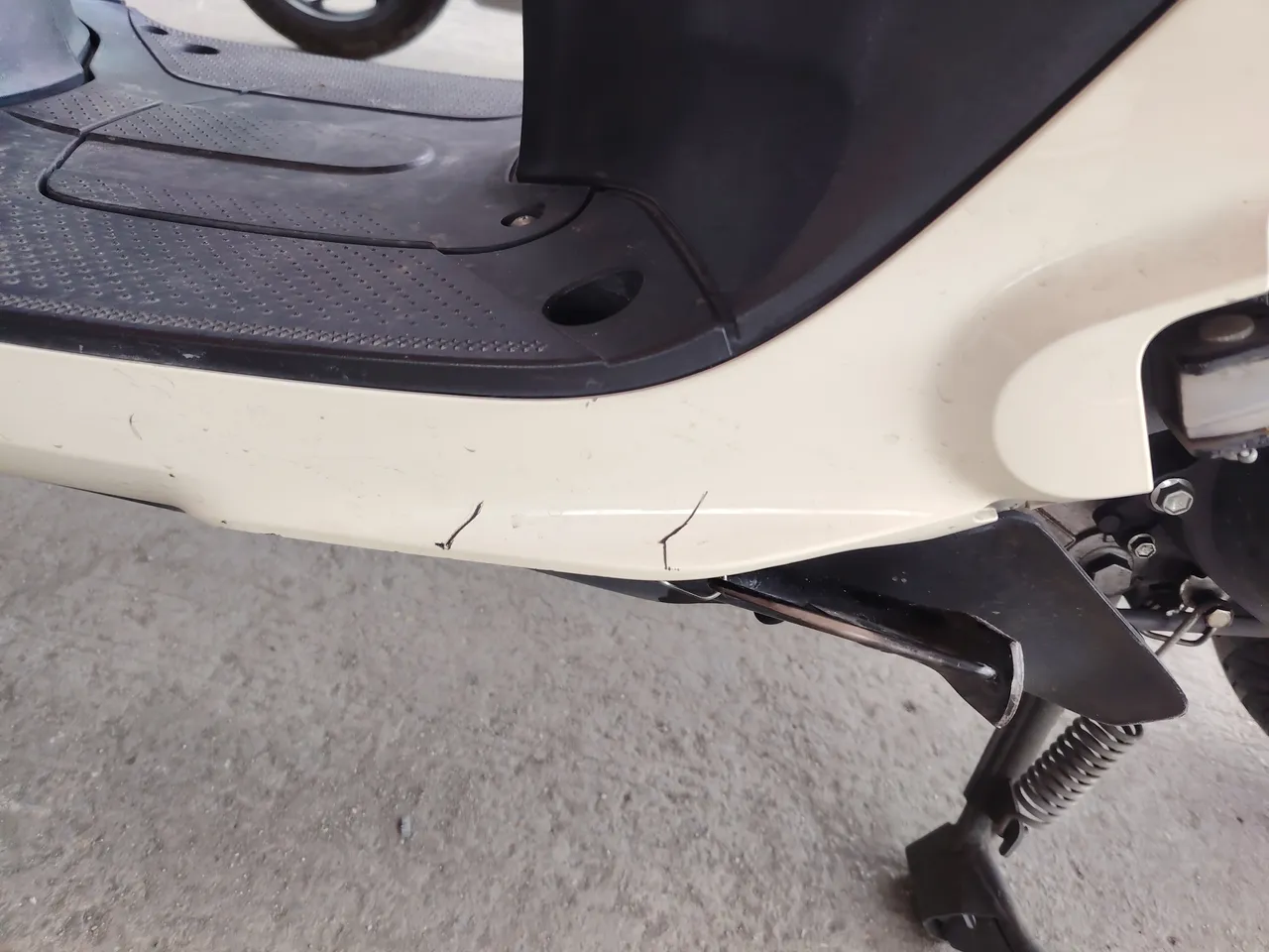 2025 Yamaha Fazzio – Damage