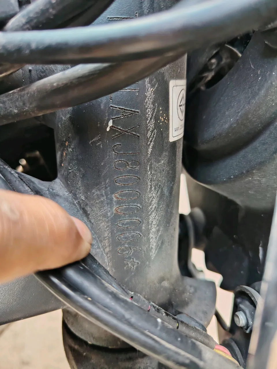2019 CF 650 NK – Chassis number