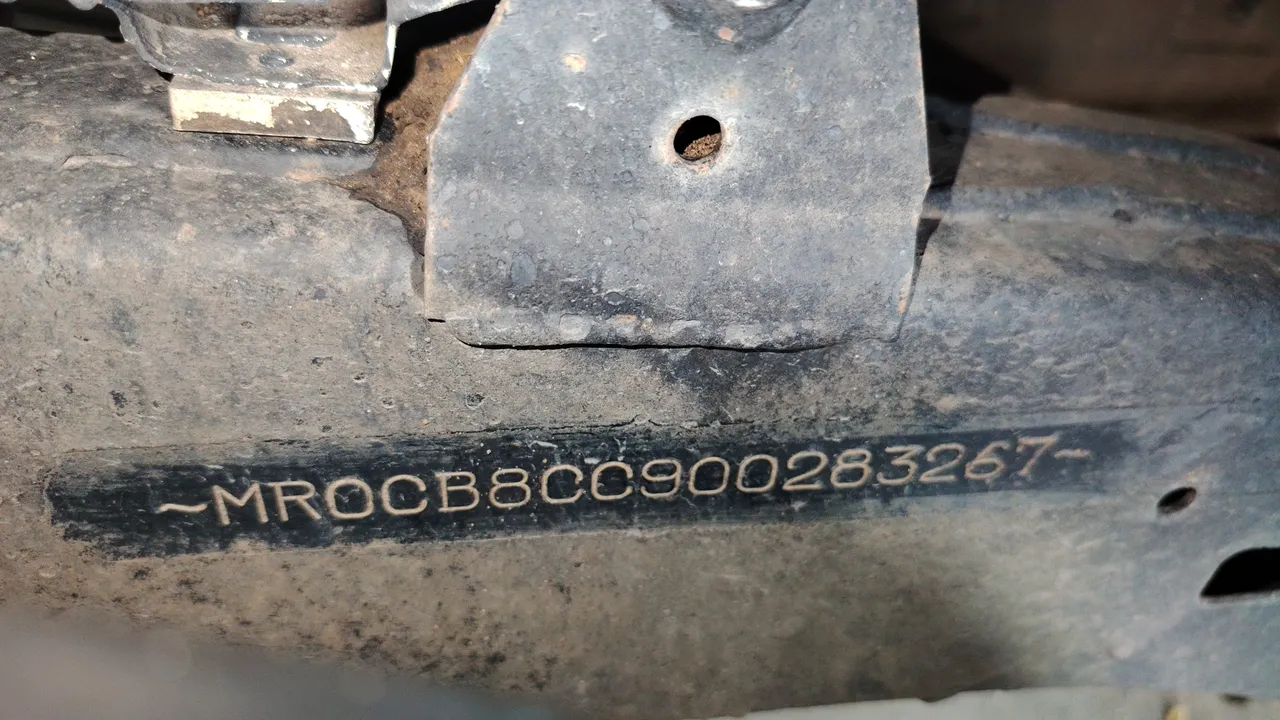 2016 Toyota Hilux Revo – Chassis number