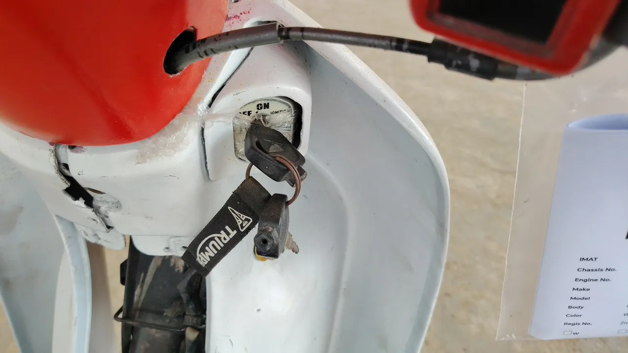 2018 Honda Super Cub – Key