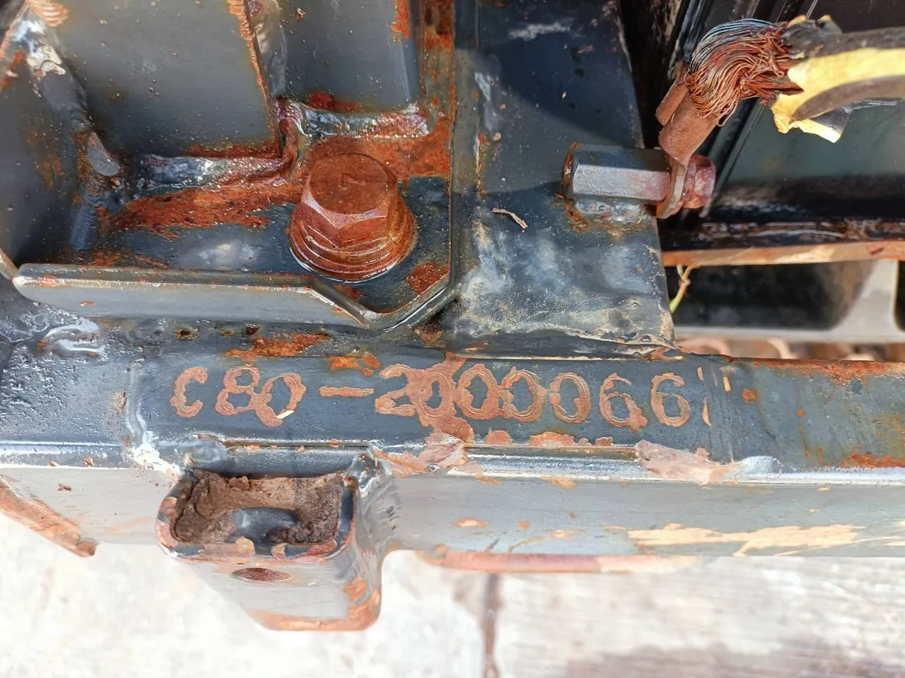 2022 Yanmar AW82V – Chassis number