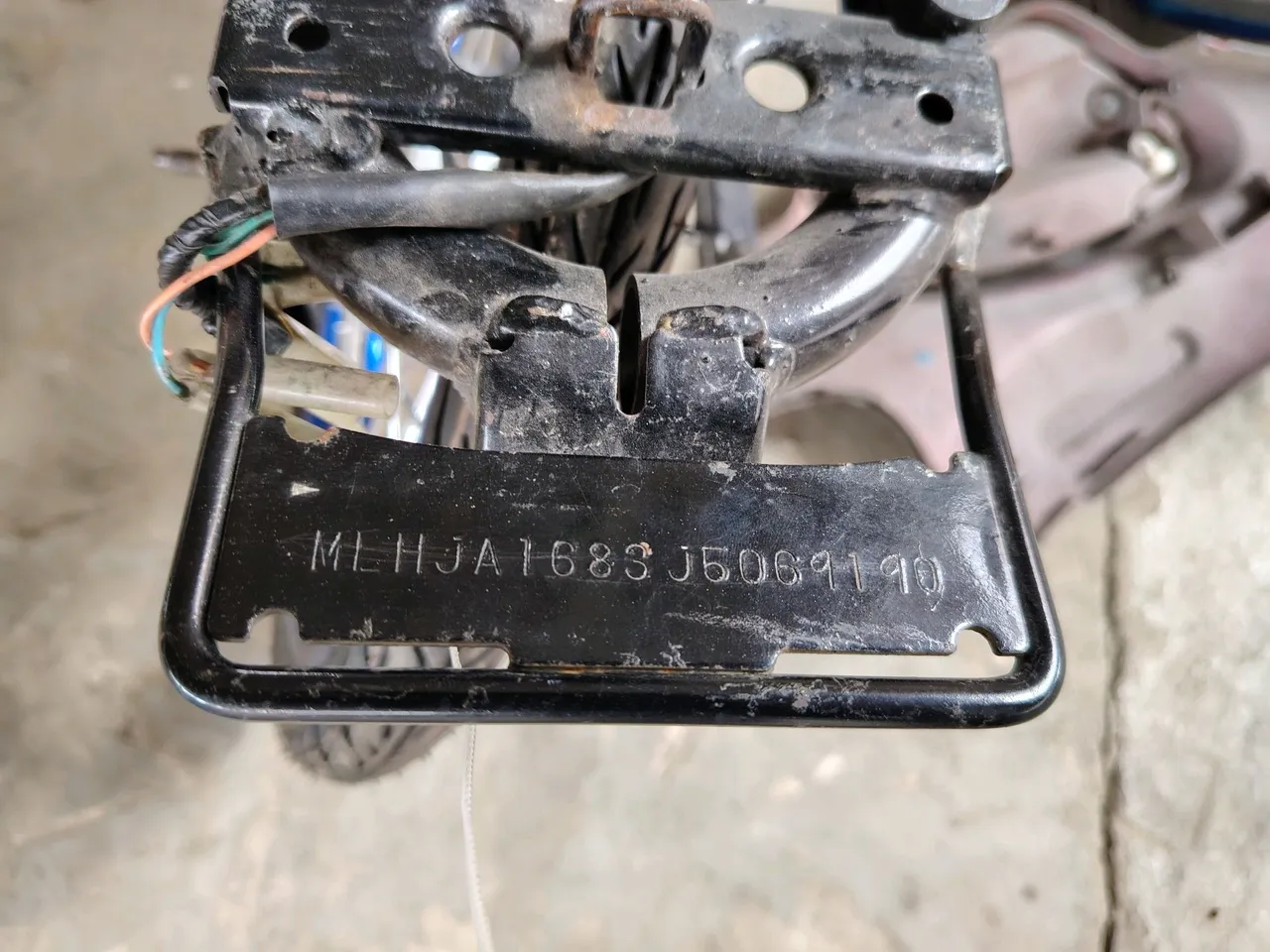 2018 Honda Super Cub – Chassis number