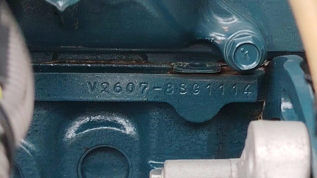 2025 Kubota U55-6S KIS KM – Engine