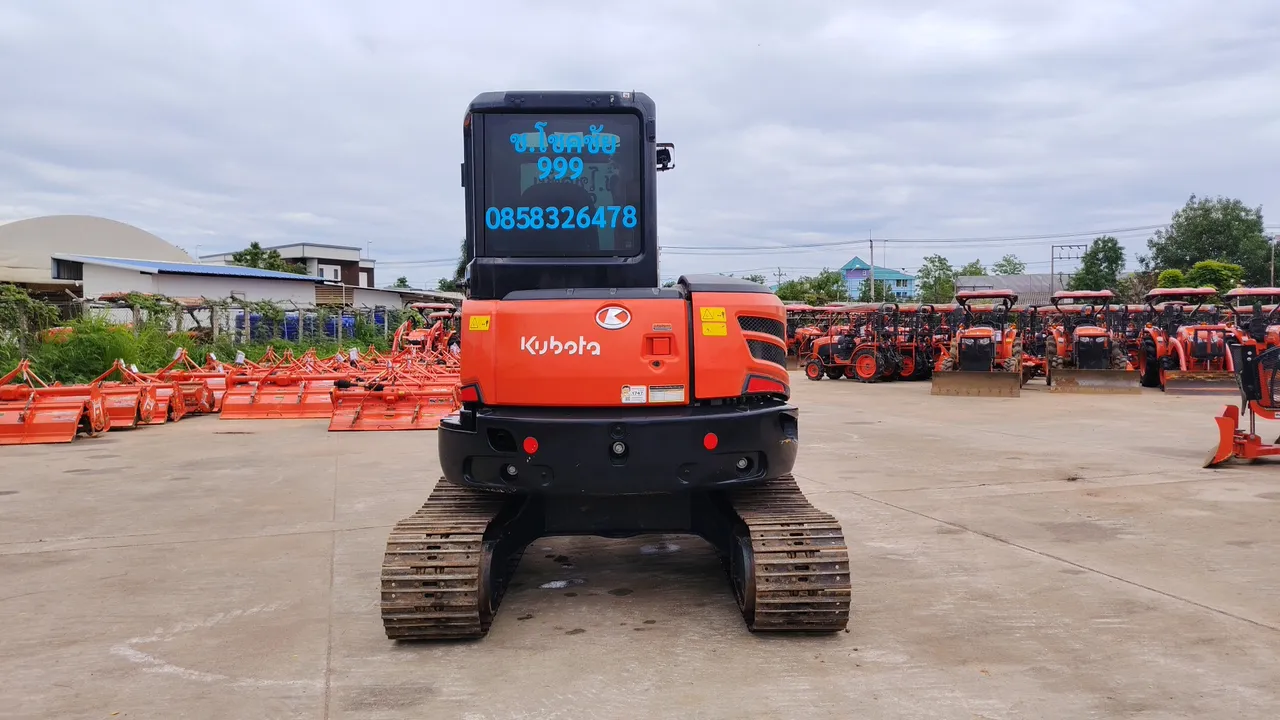 2025 Kubota U55-6S KIS KM – Back
