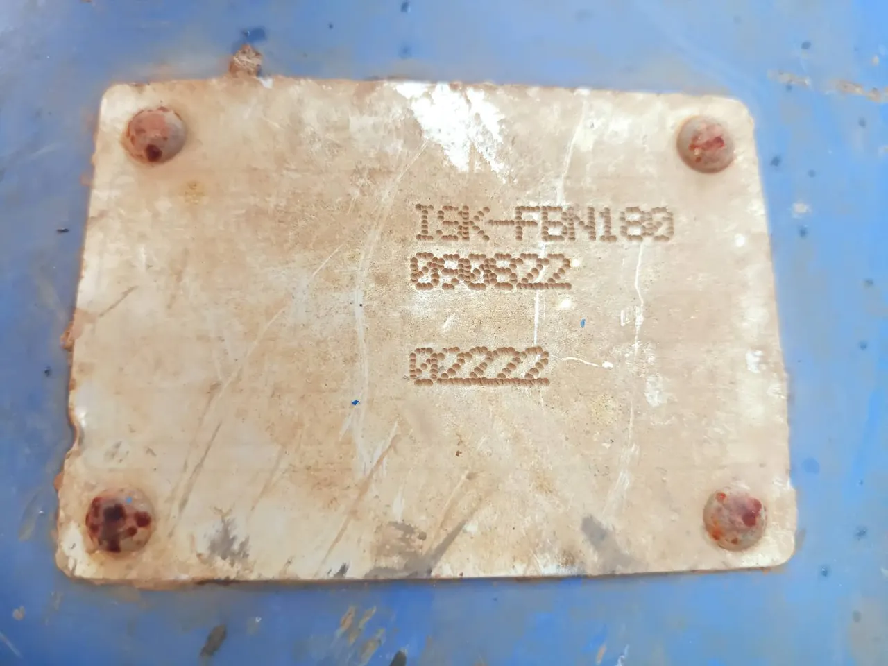 2022 Iseki NT554R – License plate