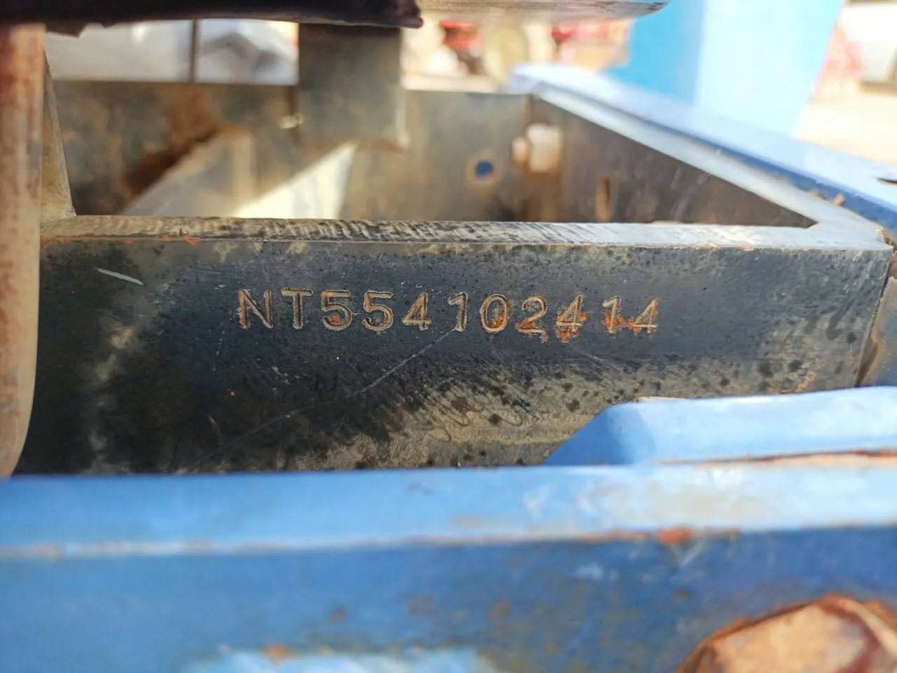 2022 Iseki NT554R – Chassis number