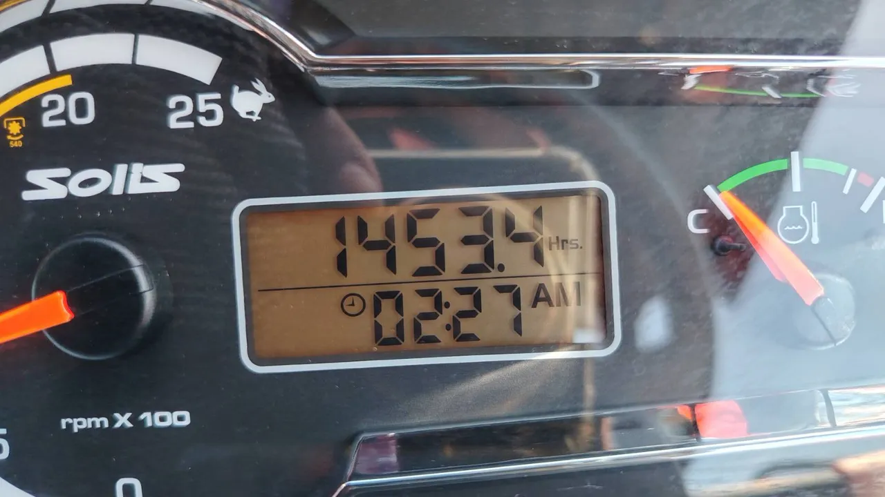 2024 Solis WT-75-4WD – Odometer