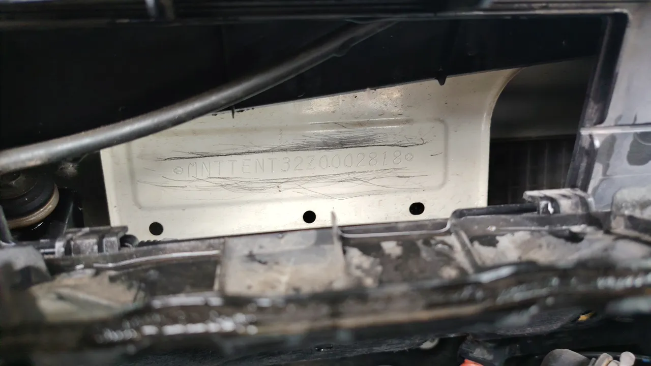 2016 Nissan X-Trail – Chassis number