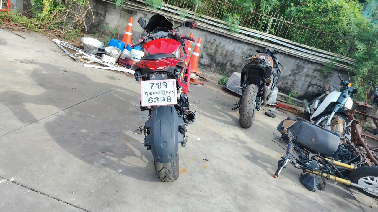 2017 Kawasaki Ninja 300 – Back