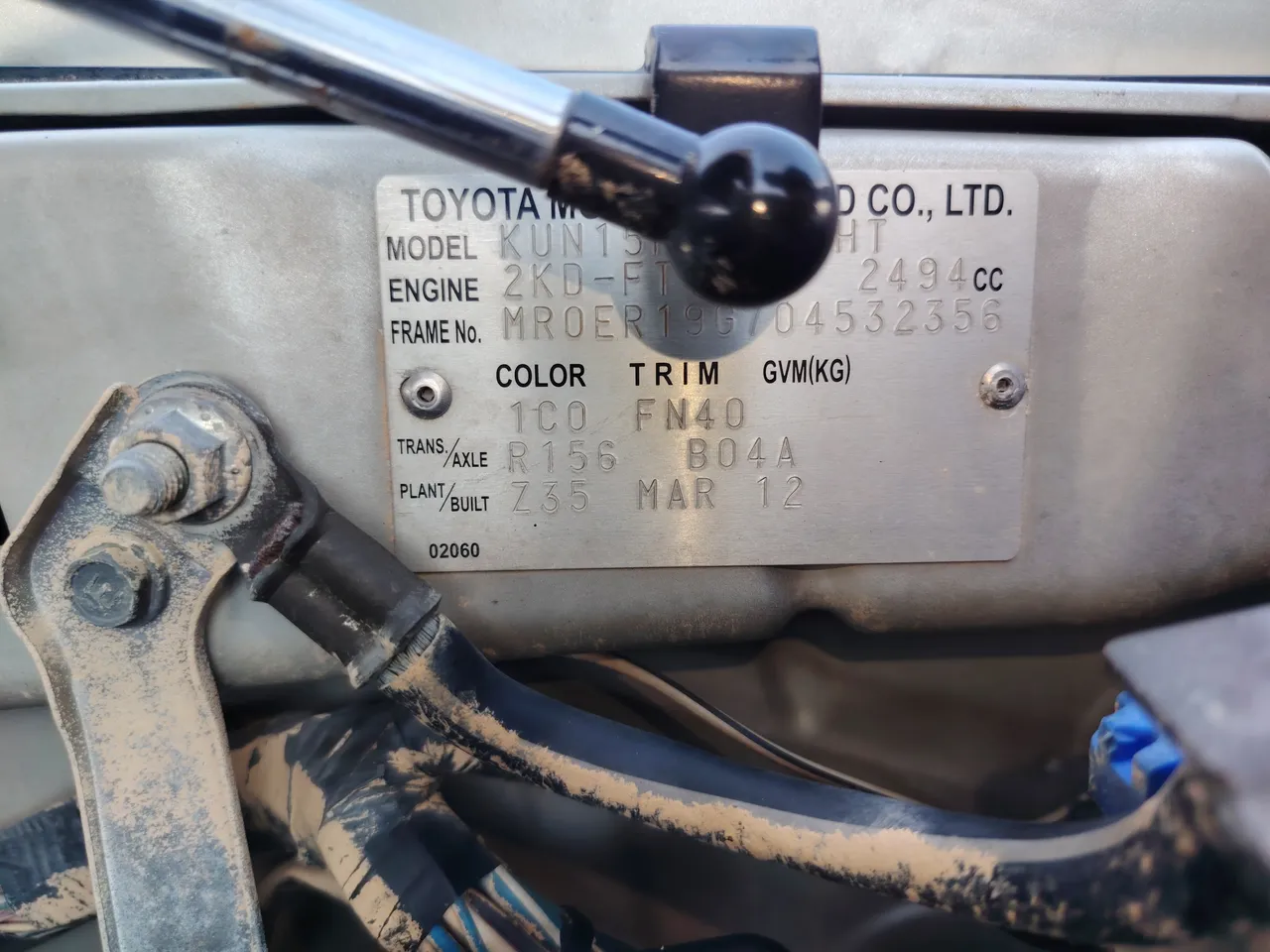 2012 Toyota Hilux Vigo – Exterior