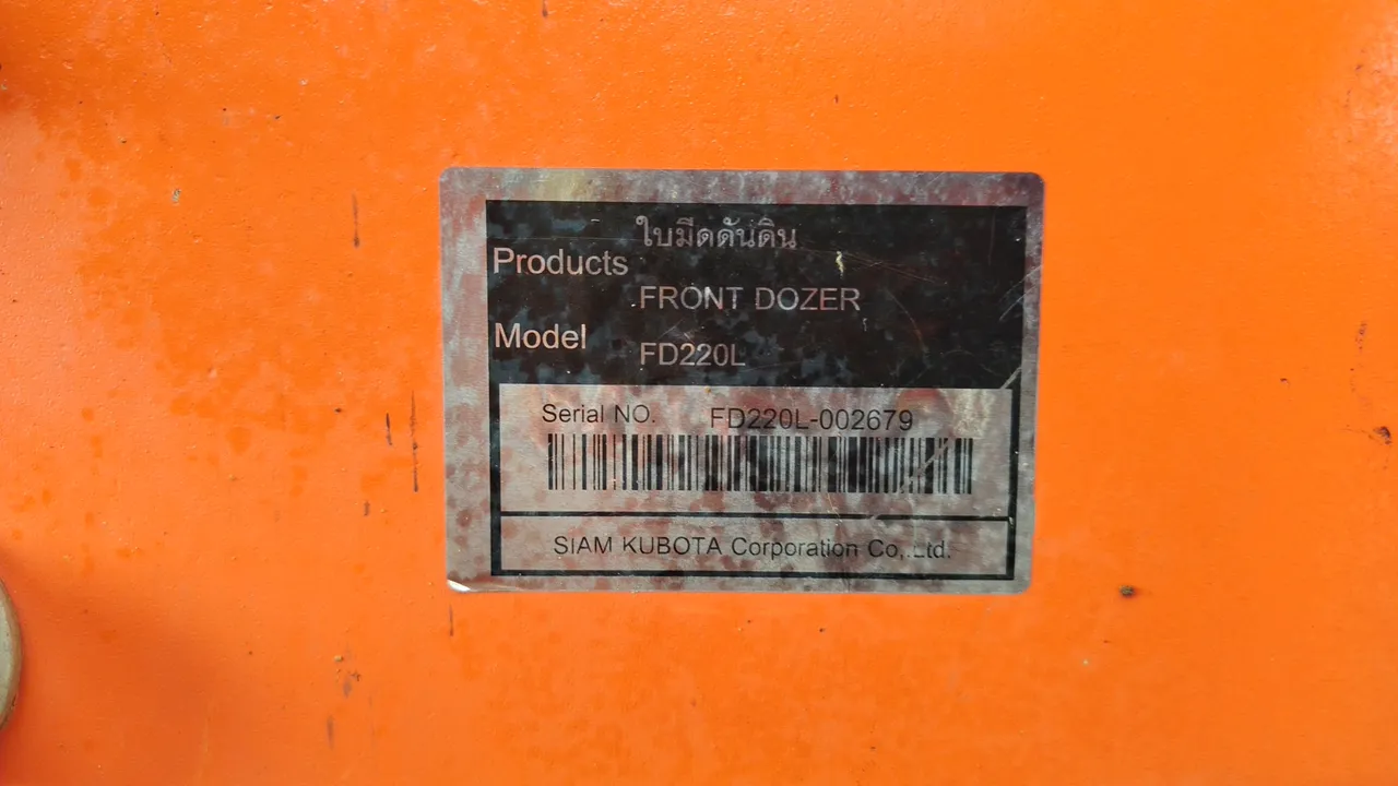 2020 Kubota M9808 – Exterior