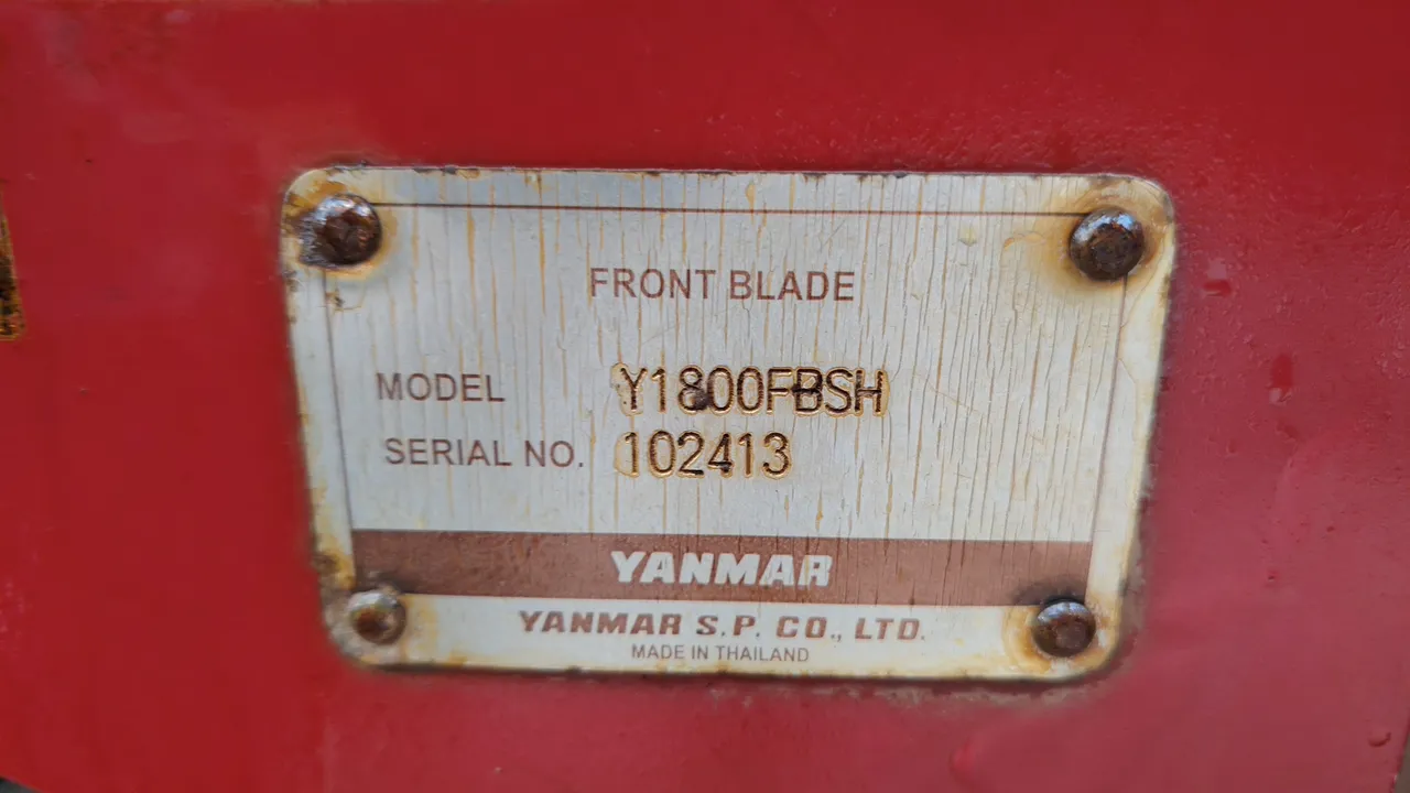 2015 Yanmar EF514T – Exterior