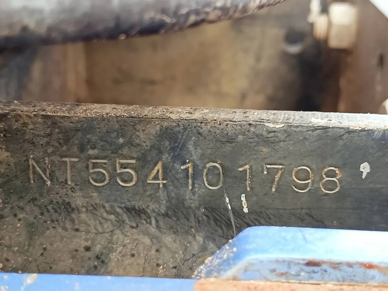 2018 Iseki NT554 – Chassis number