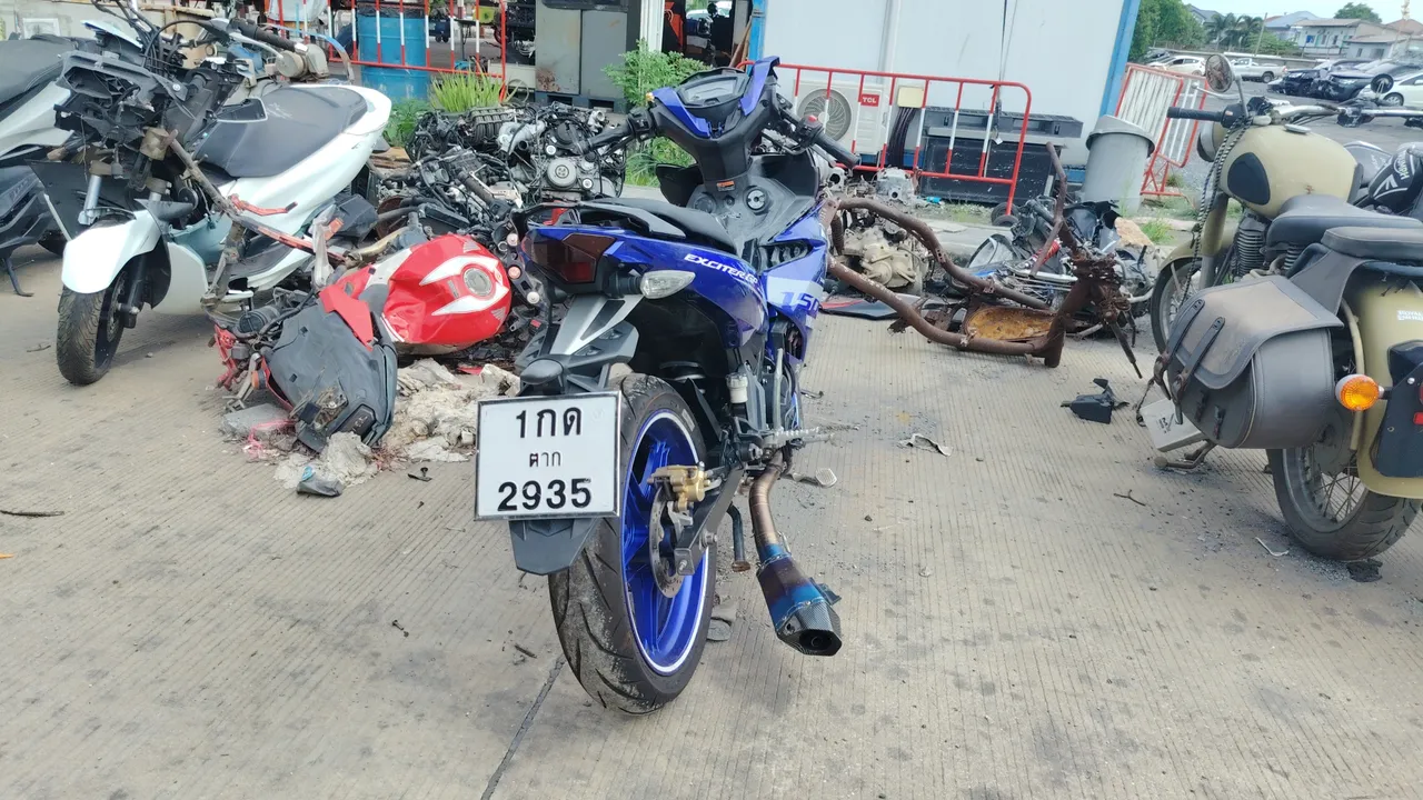 2020 Yamaha Exciter – Back