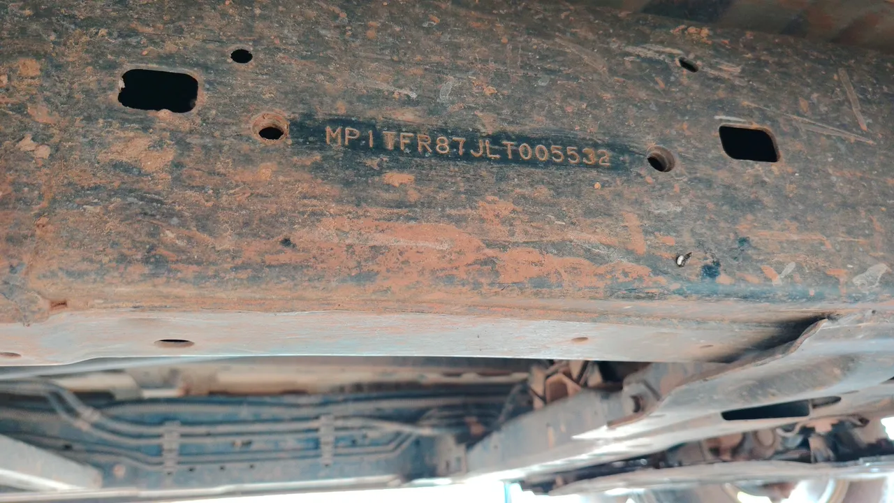 2019 Isuzu D-Max – Chassis number