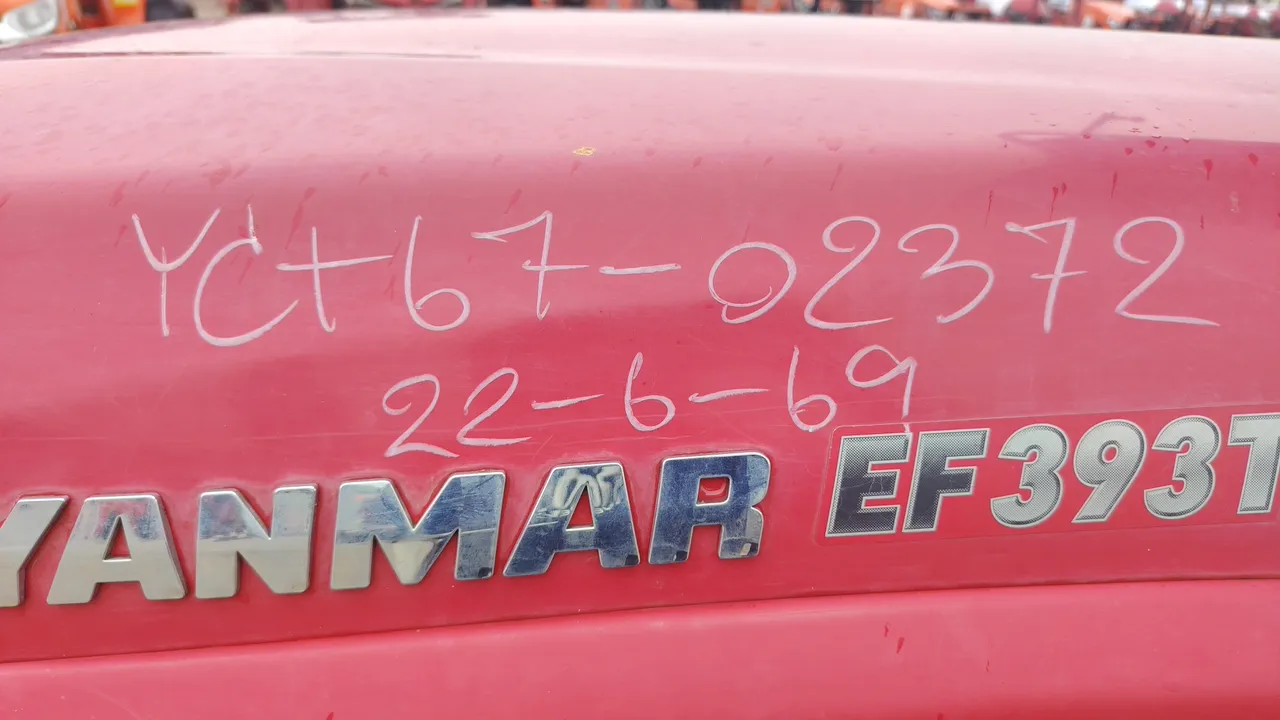 2021 Yanmar EF393T – Exterior