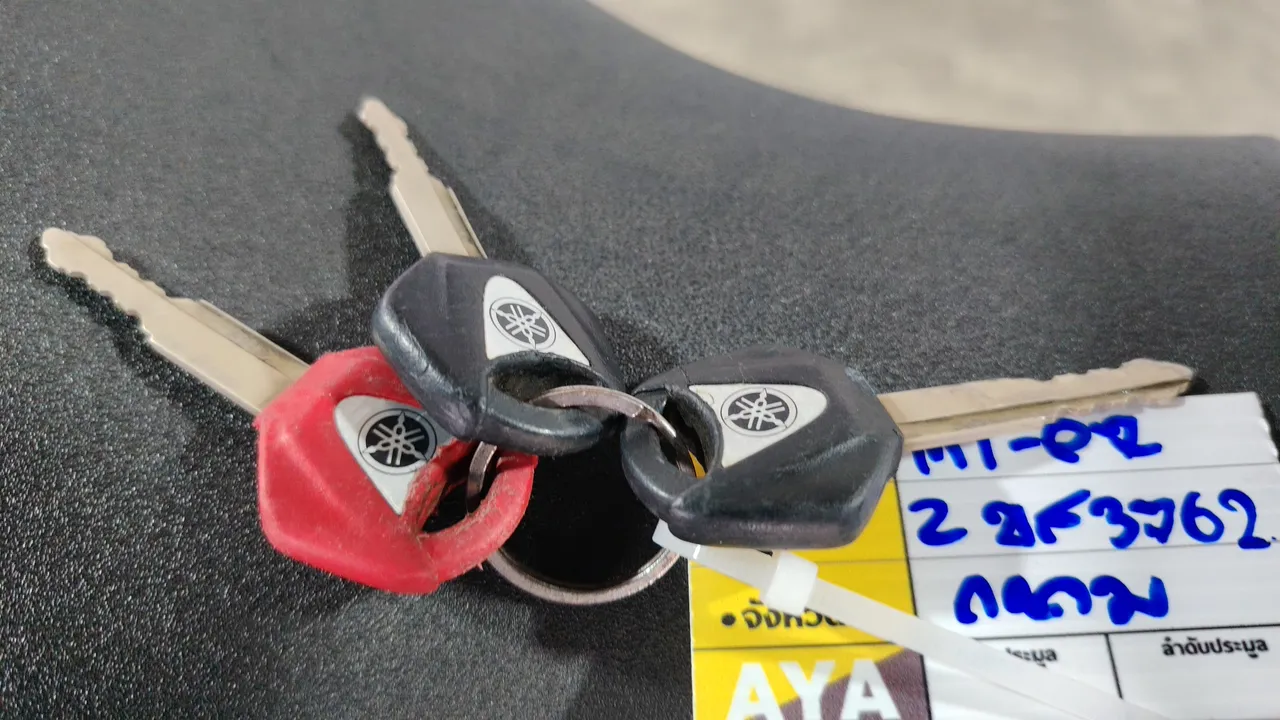 2020 Yamaha MT-07 – Key