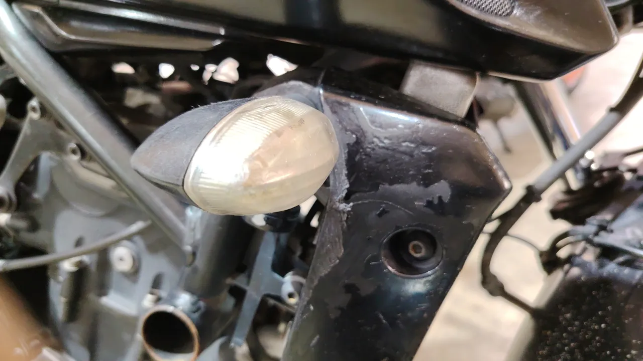 2020 Yamaha MT-07 – Damage