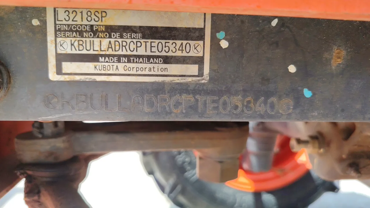 2016 Kubota L3218SP – Exterior