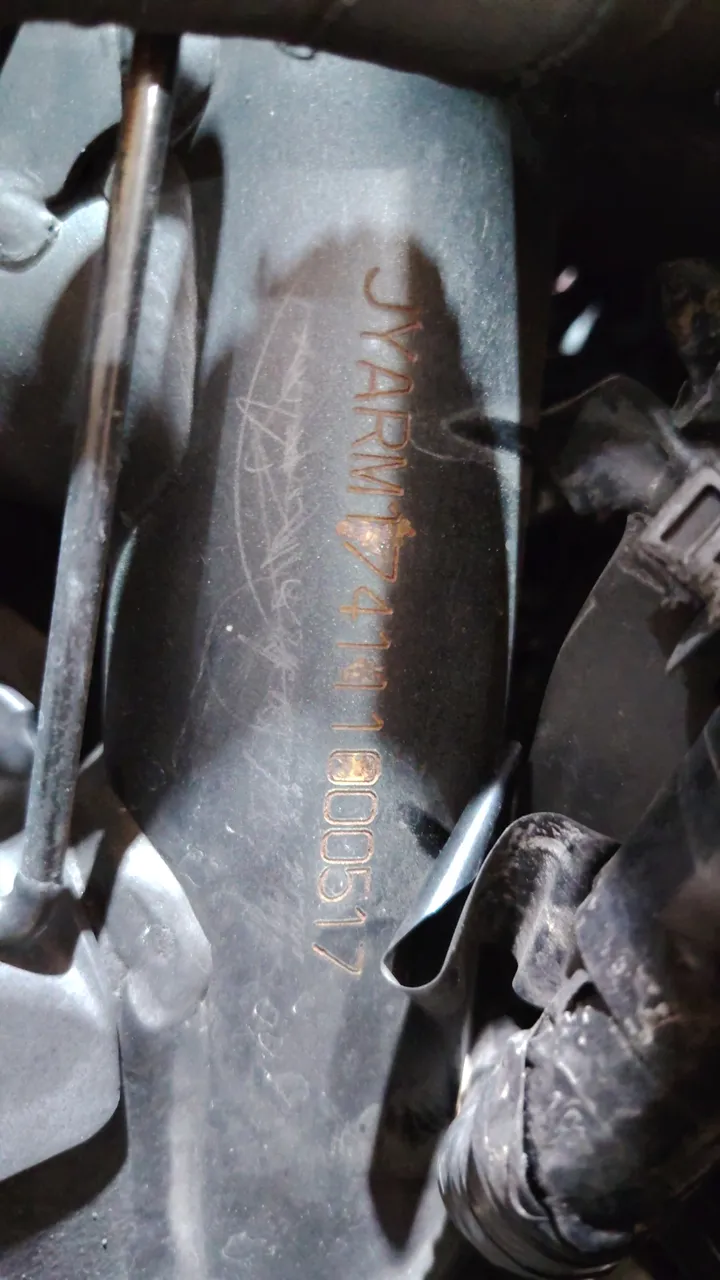 2020 Yamaha MT-07 – Chassis number