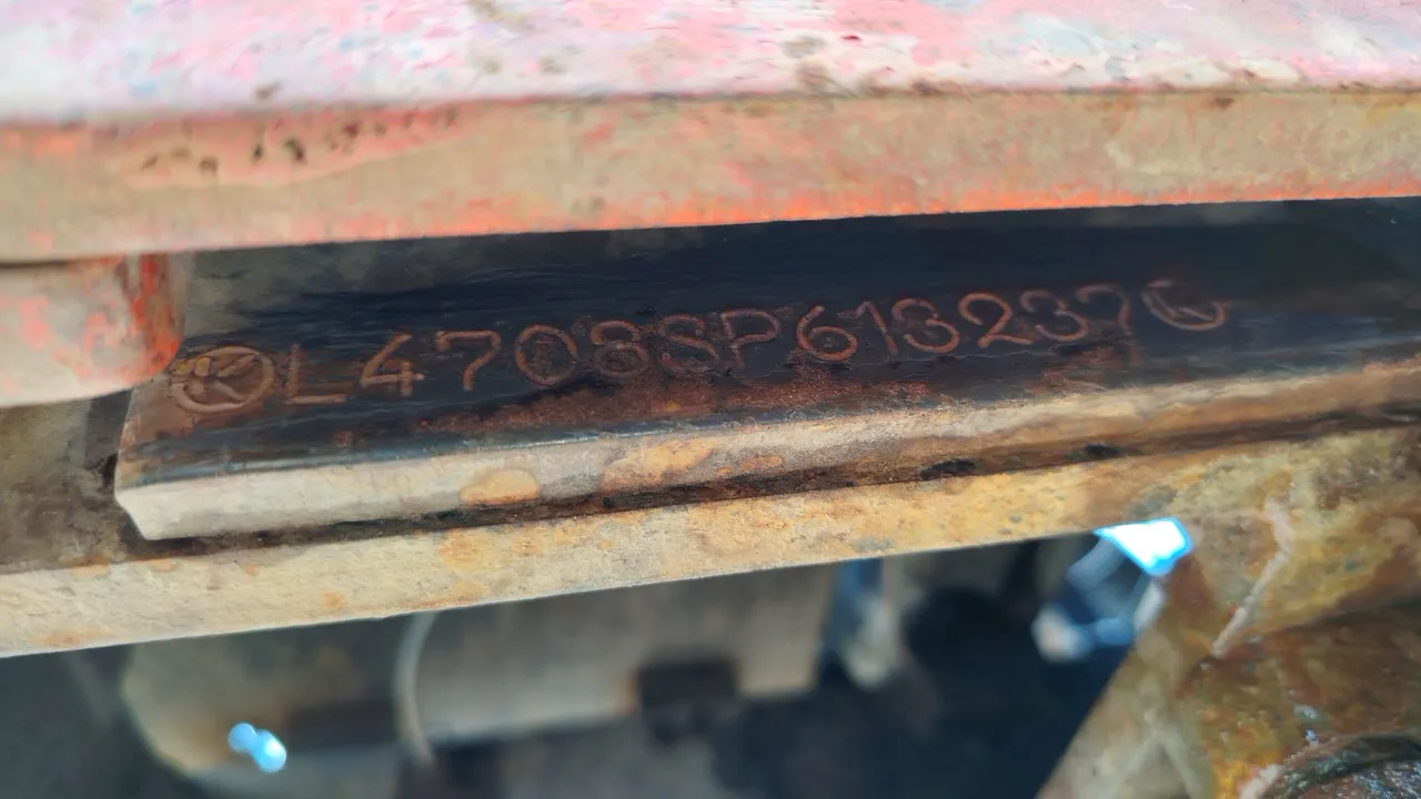 2015 Kubota L4708 SP – Chassis number