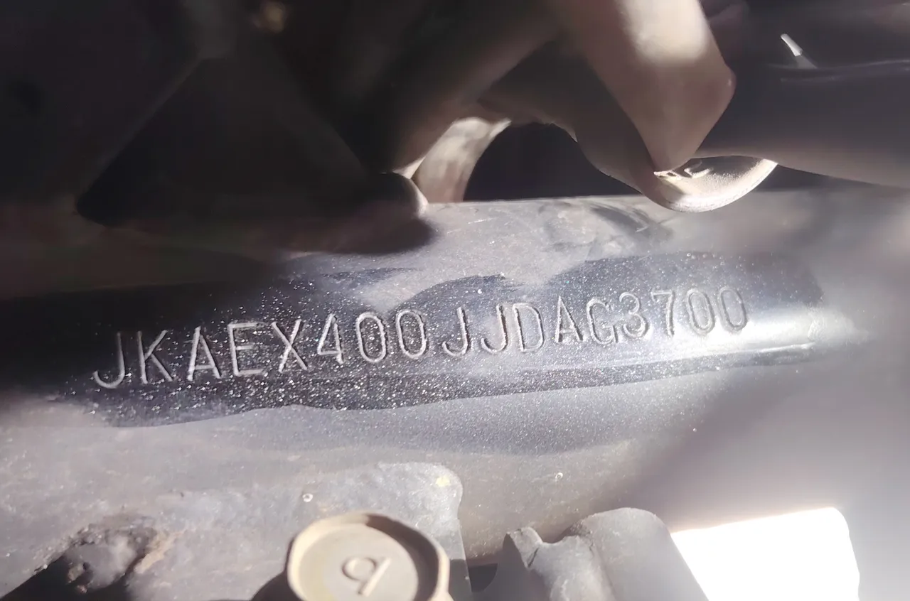 2021 Kawasaki Ninja 400 – Chassis number