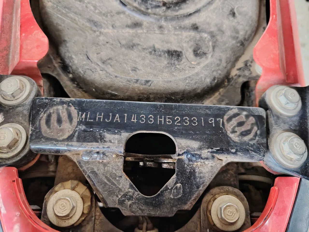 2016 Honda Wave – Chassis number