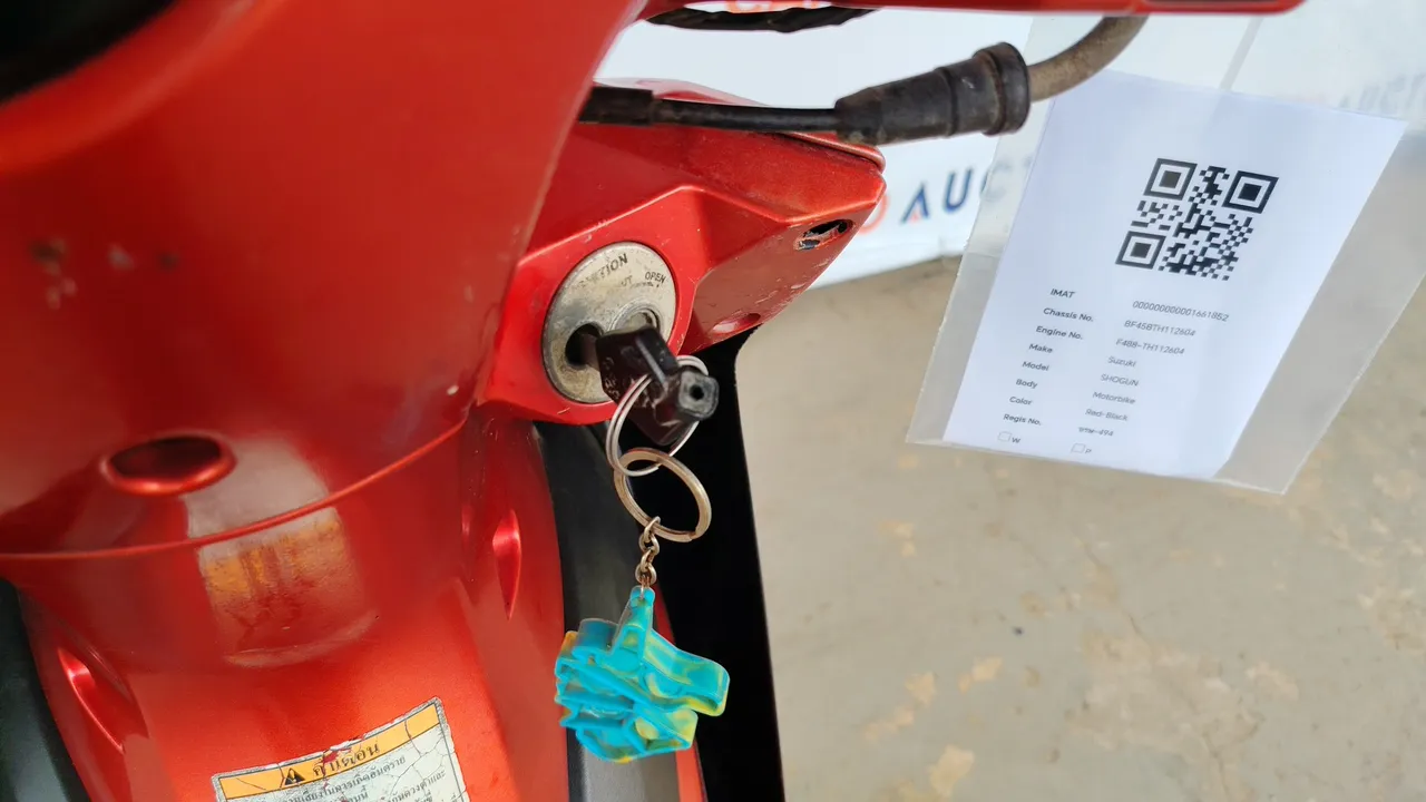 2009 Suzuki Shogun – Key